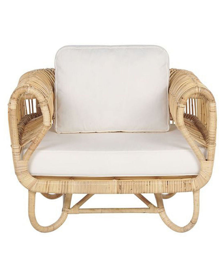 Dolcedo Rattan Armchair Beige