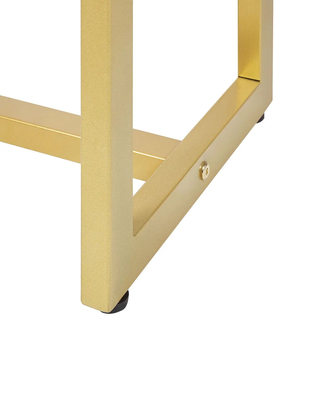 Dressing Table with Mirror and Stool White Averly