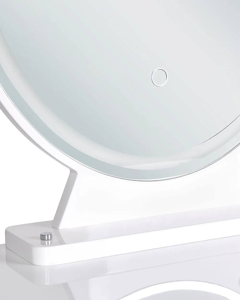 Dressing Table with Mirror and Stool White Elowen