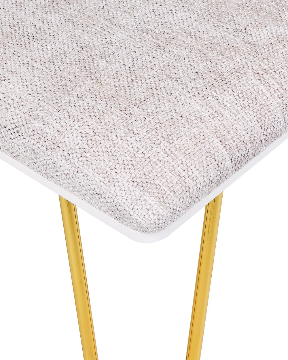 Dressing Table with Mirror and Stool White Elowen