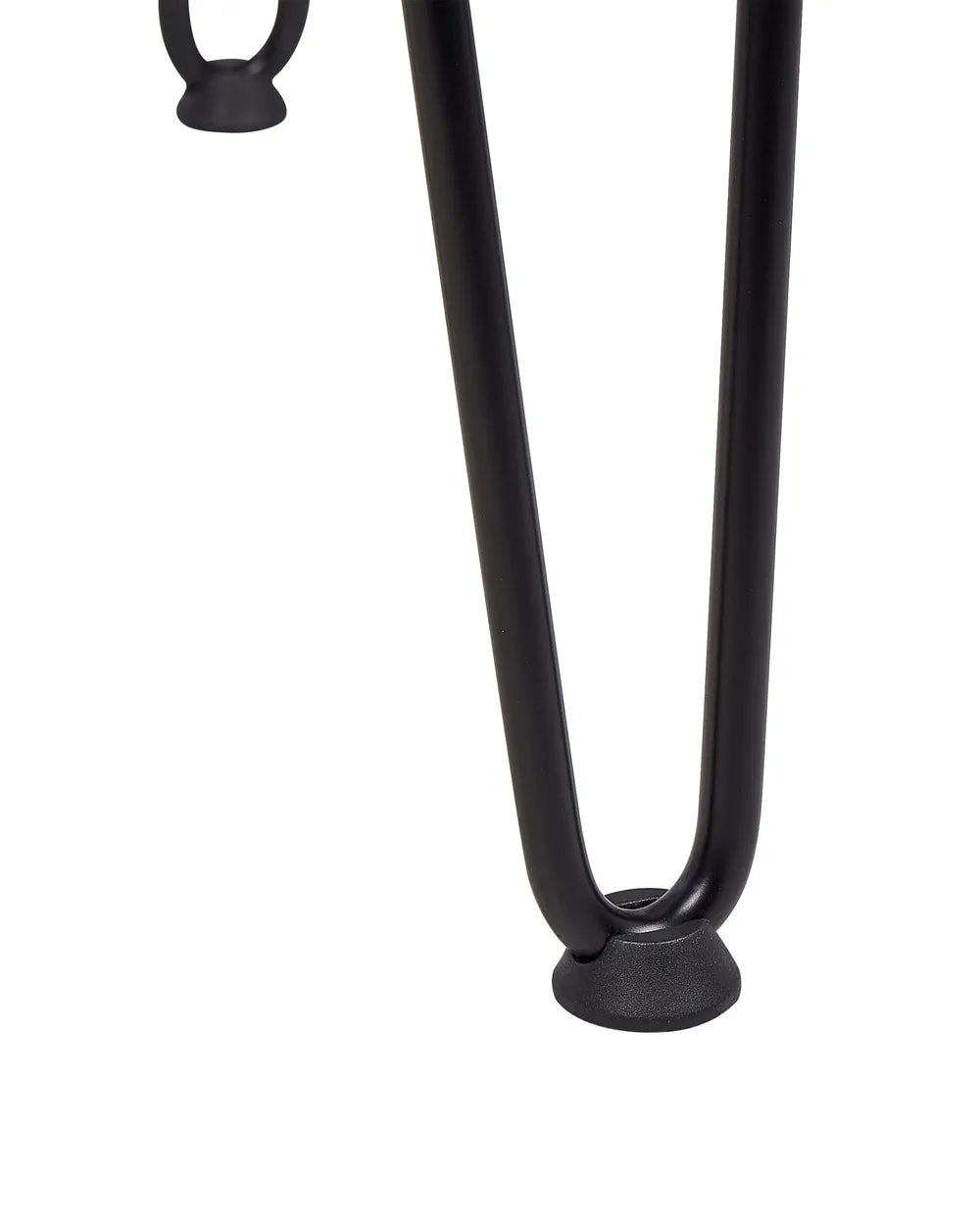 Dressing Table with Mirror and Stool White Veloura