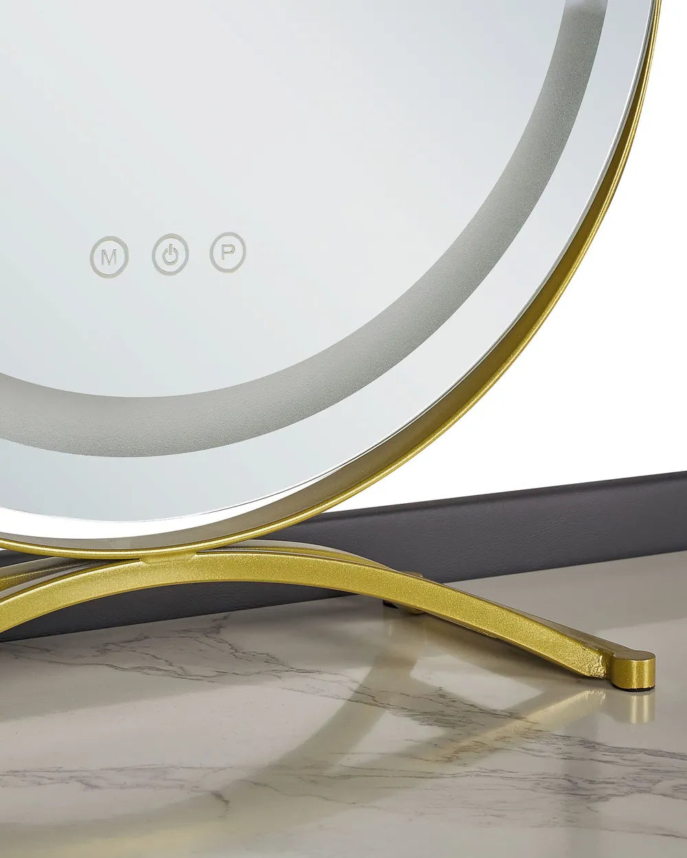 Dressing Table with Mirror and Stool Grey Novara