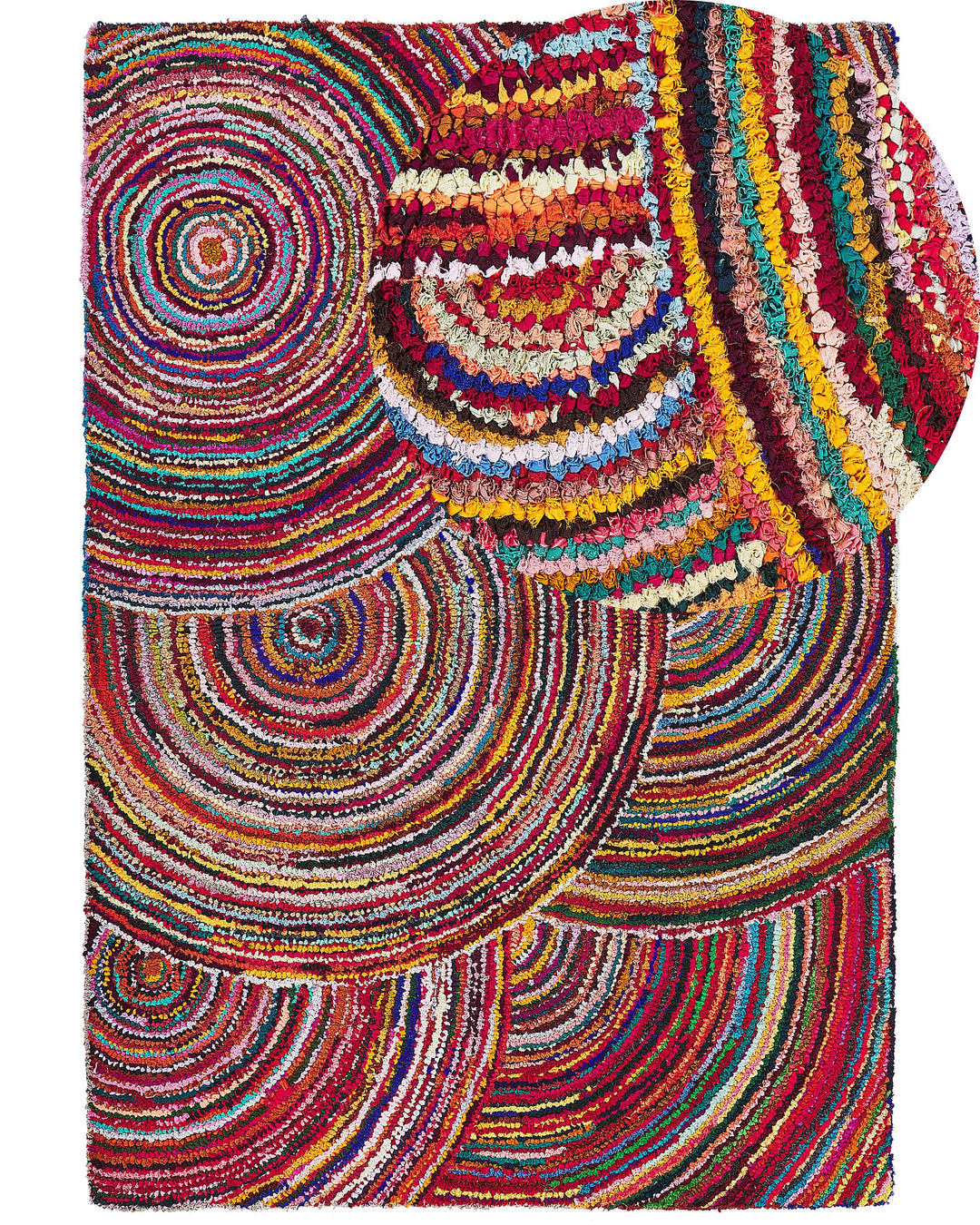 Kozan Cotton Area Rug 160 x 230 cm Multicolour