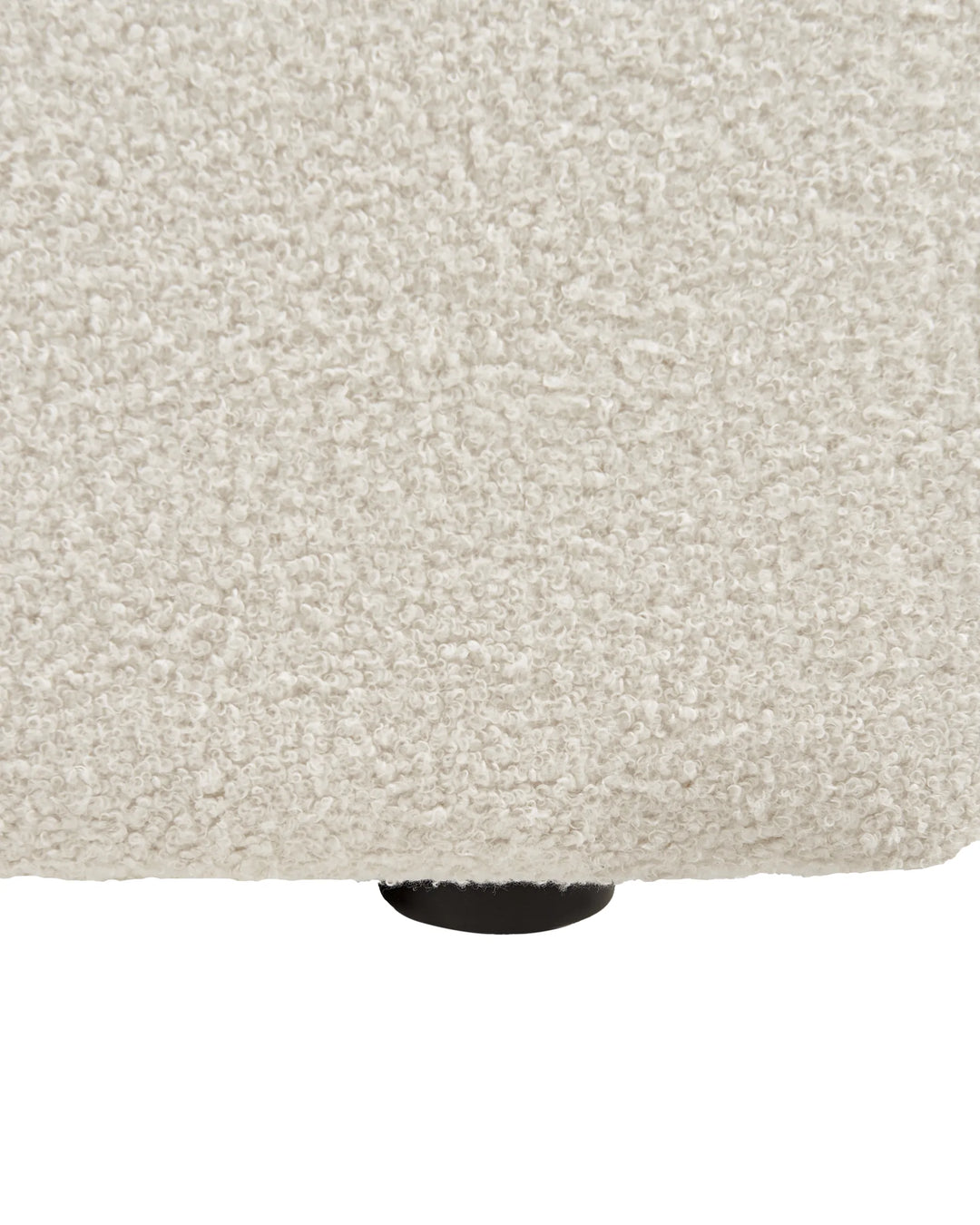 Armchair Boucle Off-White Allianah