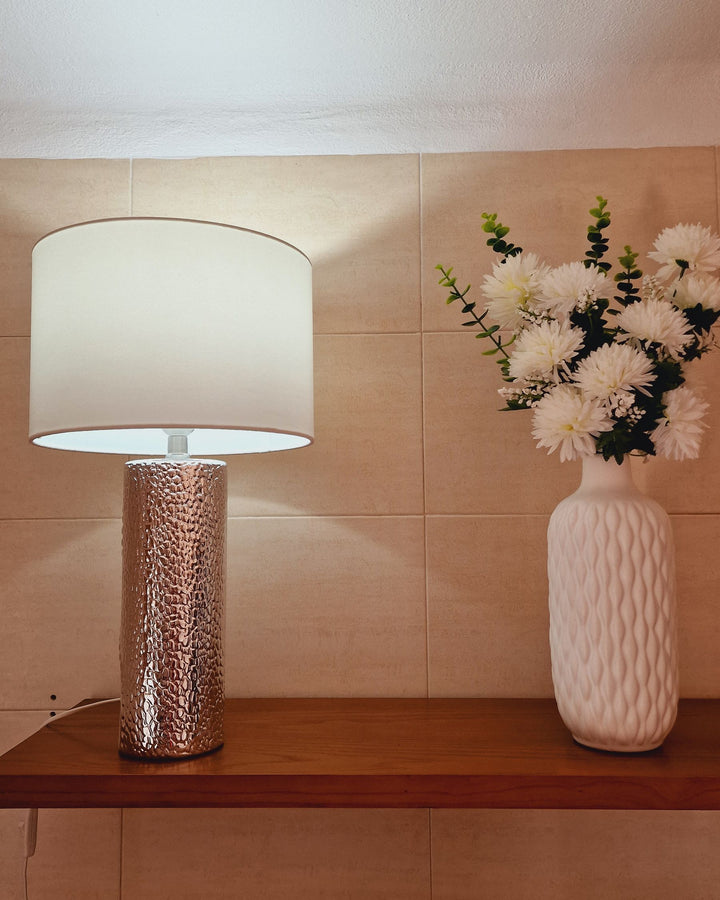 Emar Decorative Vase Stoneware 31 cm White