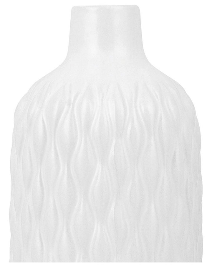 Emar Decorative Vase Stoneware 31 cm White