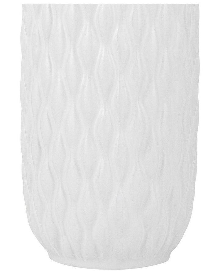 Emar Decorative Vase Stoneware 31 cm White