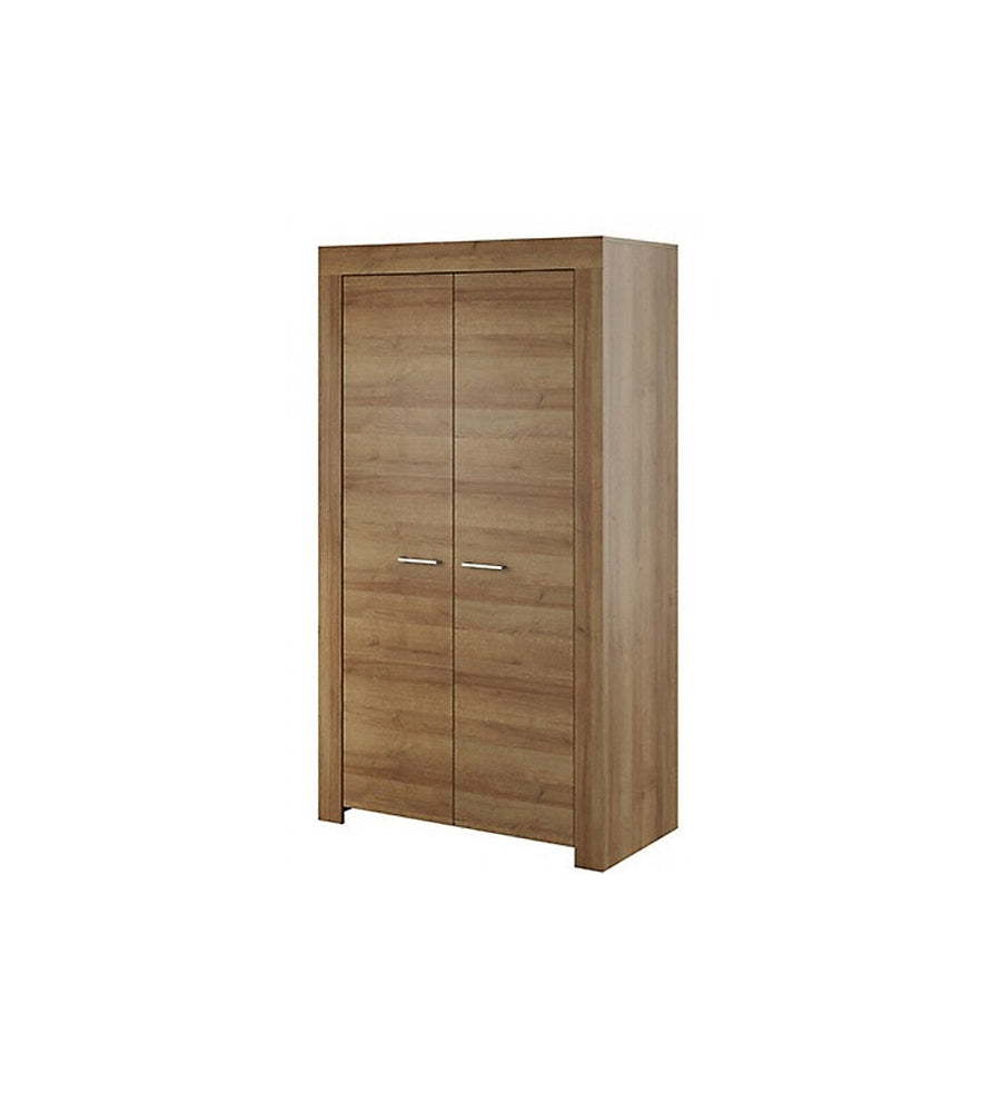 Sky Elegant Hinged Wardrobe in Riviera Oak