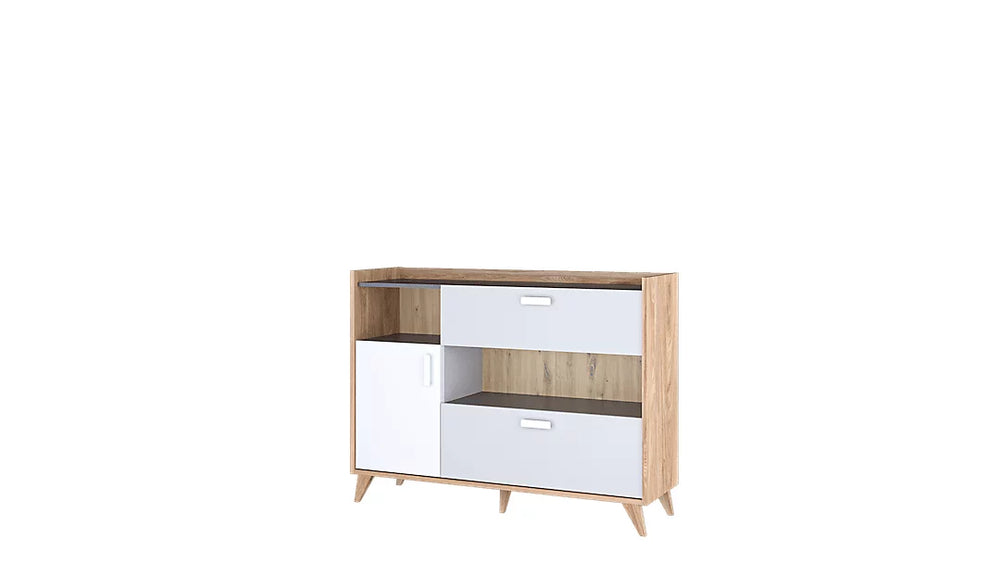 MOOD-05 - Versatile Sideboard Cabinet with Drawers and Shelves