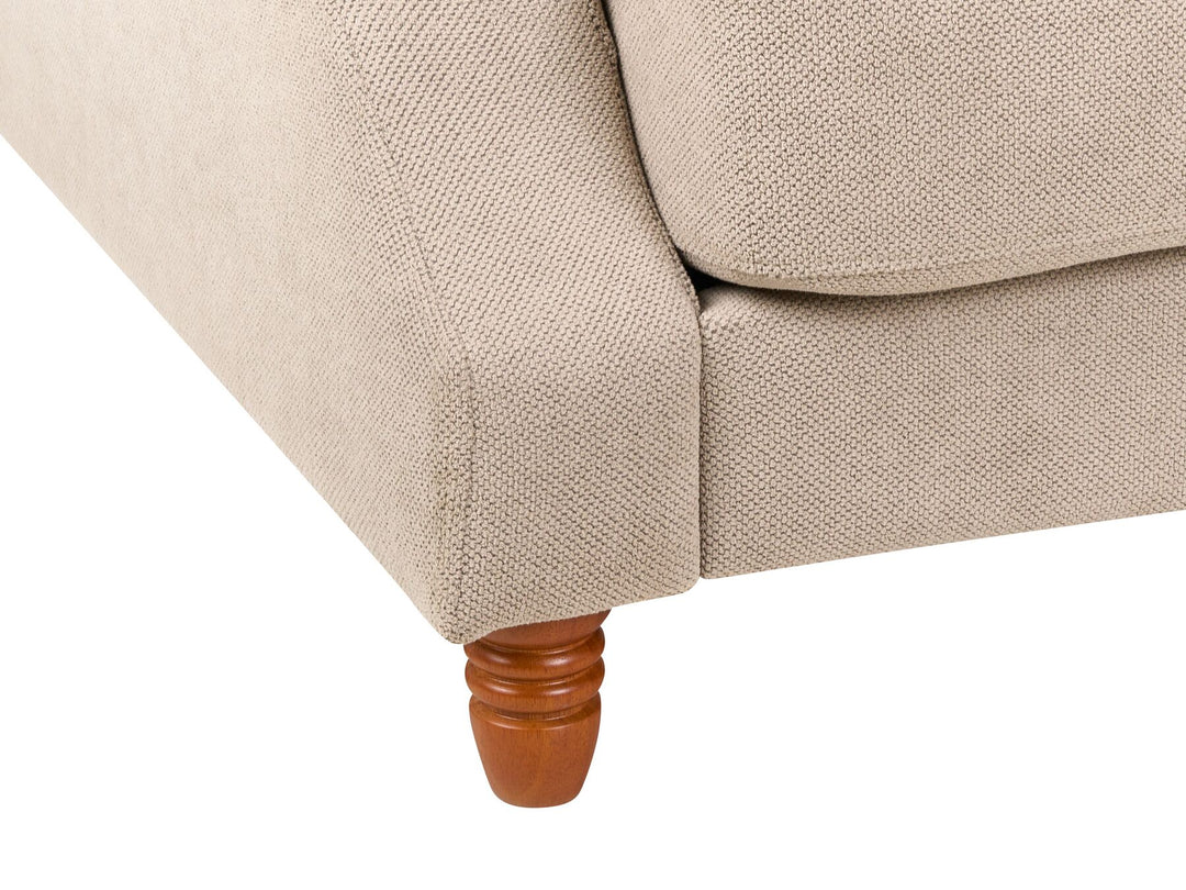 Eike 2 Seater Fabric Sofa Beige