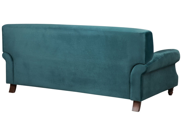 Eike 2 Seater Velvet Sofa Teal