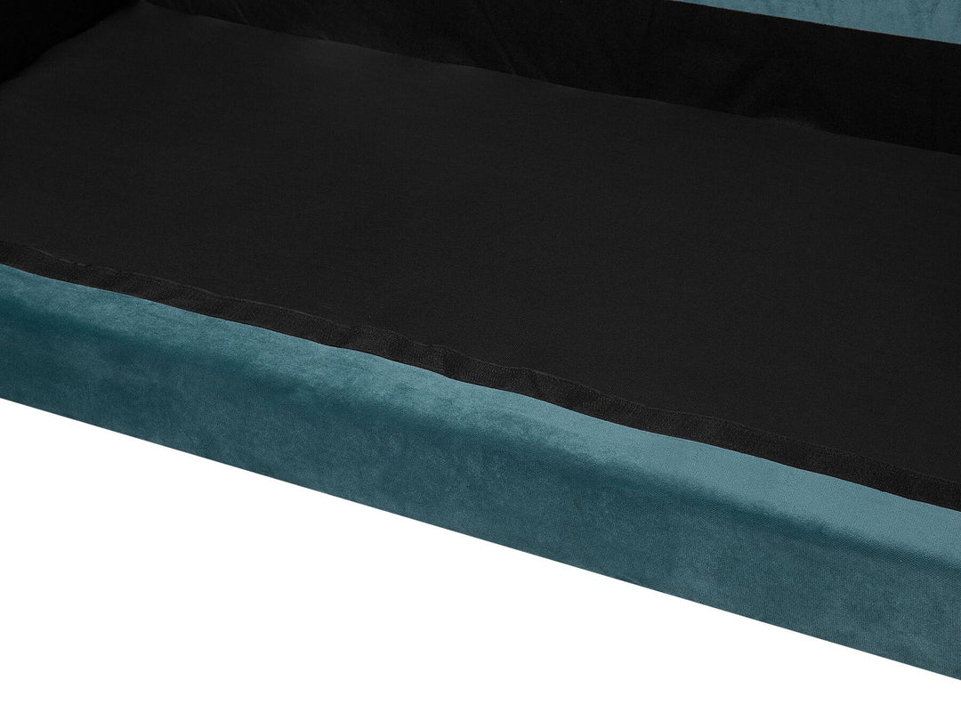 Eike 2 Seater Velvet Sofa Teal