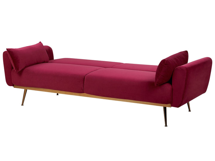 Eina 3 Seater Sofa Burgundy Velvet