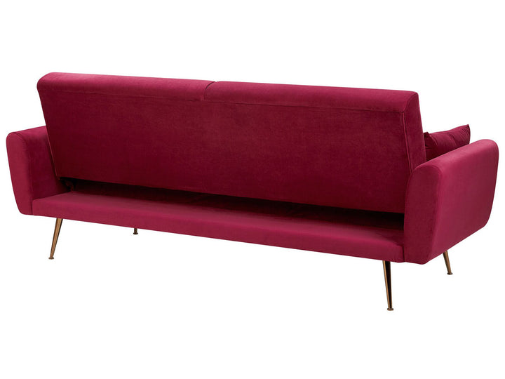 Eina 3 Seater Sofa Burgundy Velvet