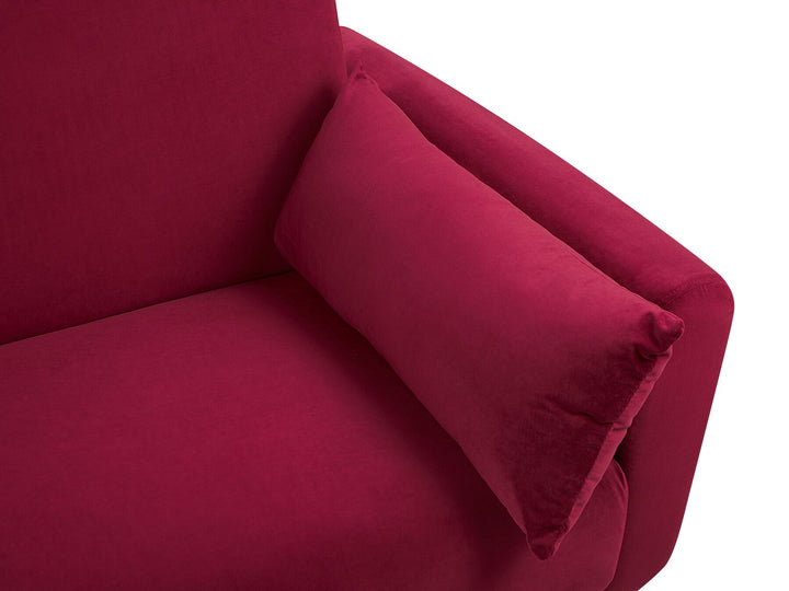 Eina 3 Seater Sofa Burgundy Velvet