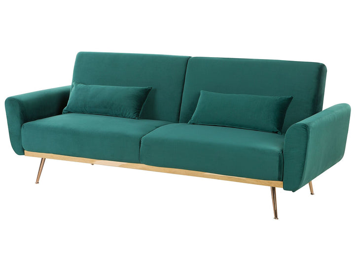 Eina 3 Seater Sofa Emerald Green Velvet