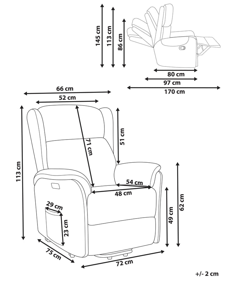 Elegy Armchair Cream