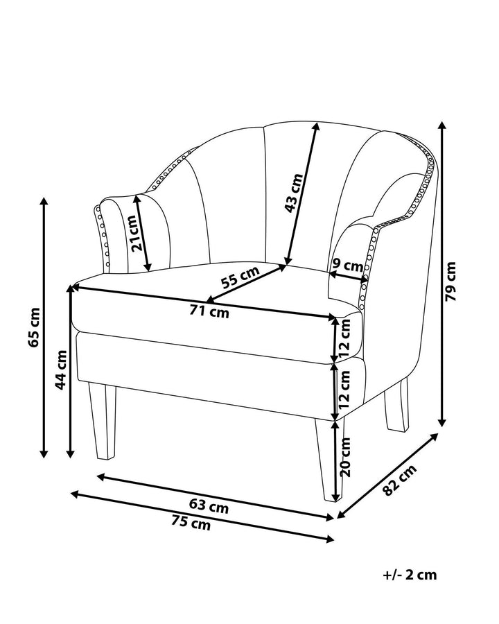 Elverum Armchair Beige