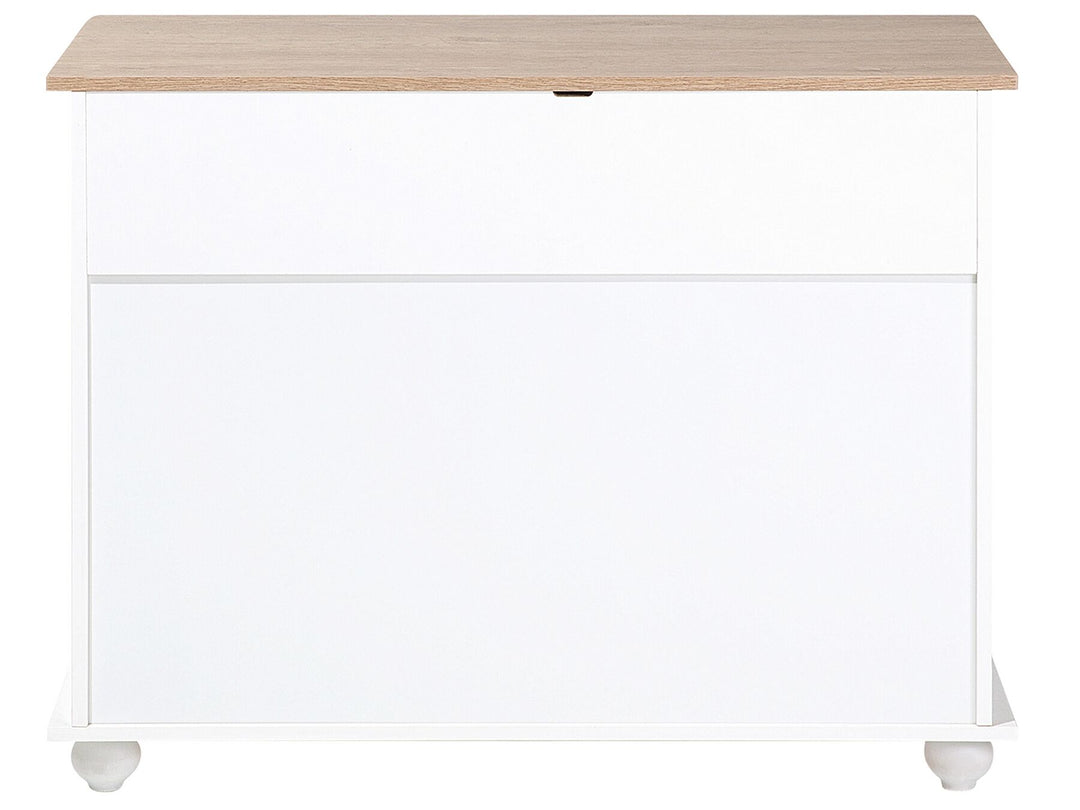 Everett 3 Drawer Chest White