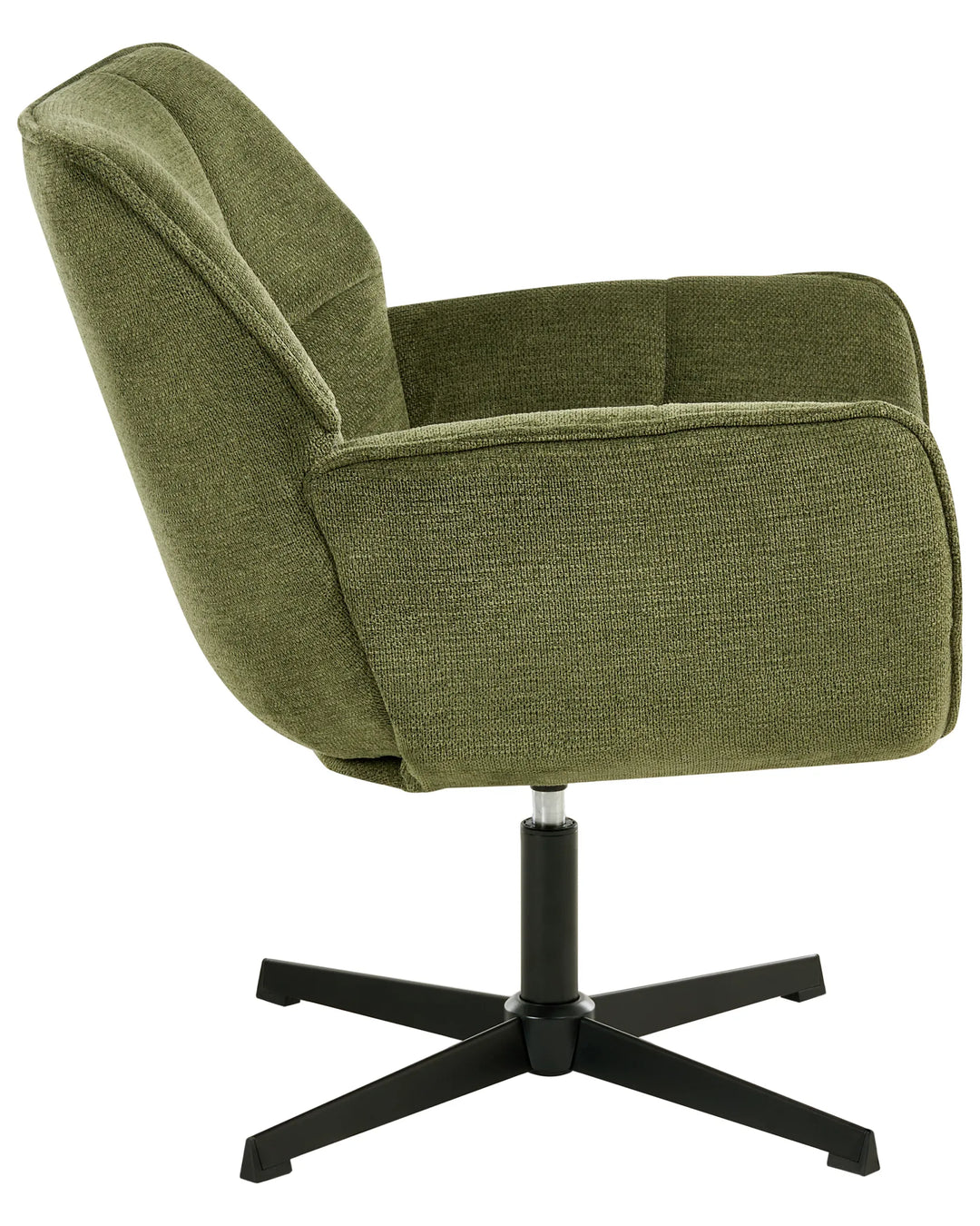 Auma Swivel Armchair Fabric Green