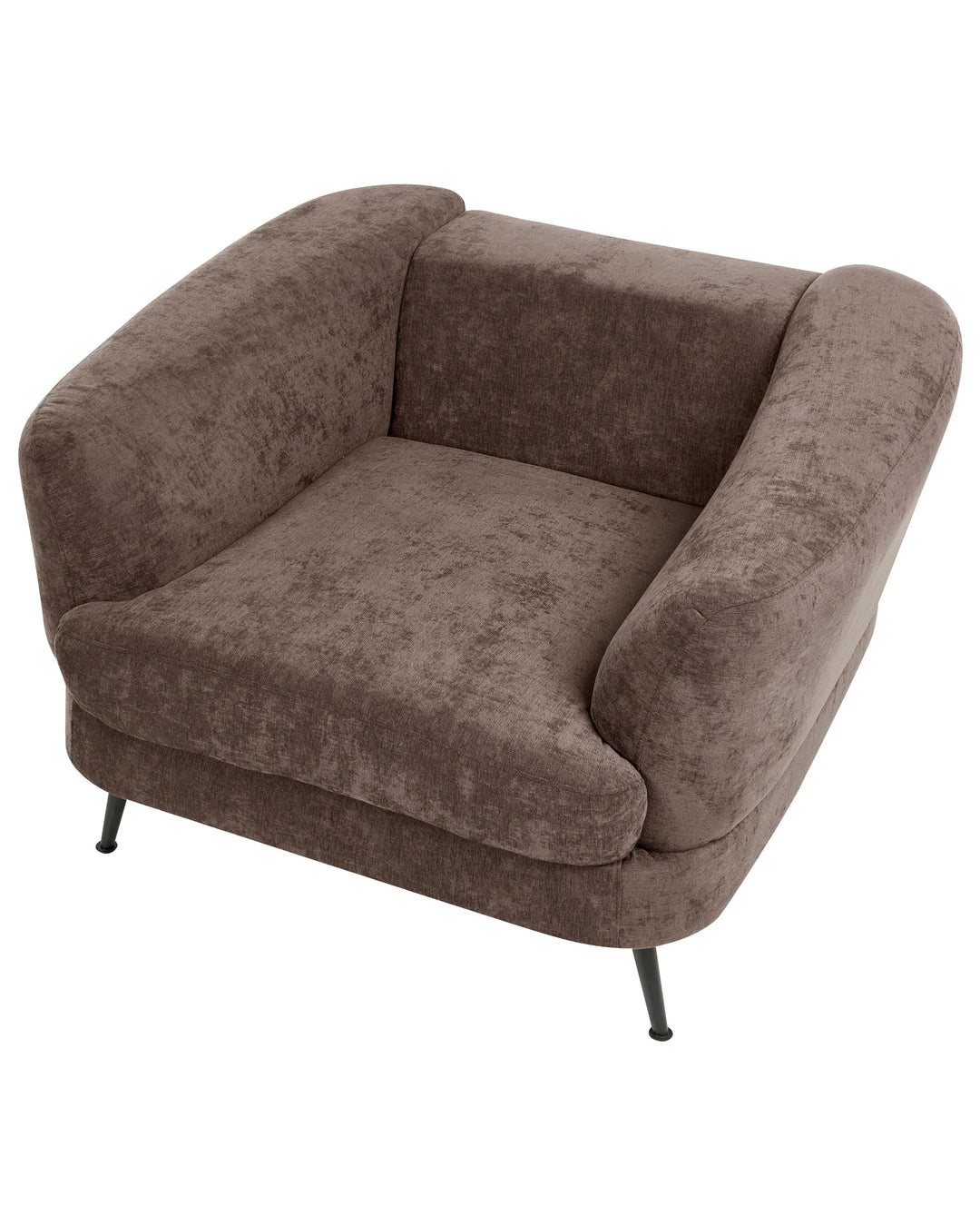 Kjaer Armchair Chenille Dark Brown
