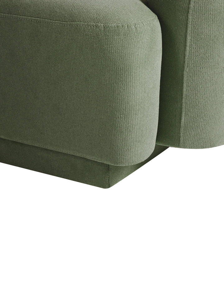 Skjanes Armchair Fabric Green