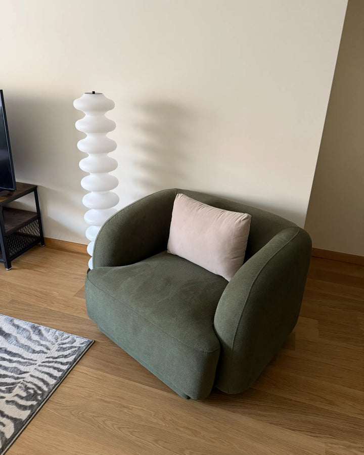 Skjanes Armchair Fabric Green