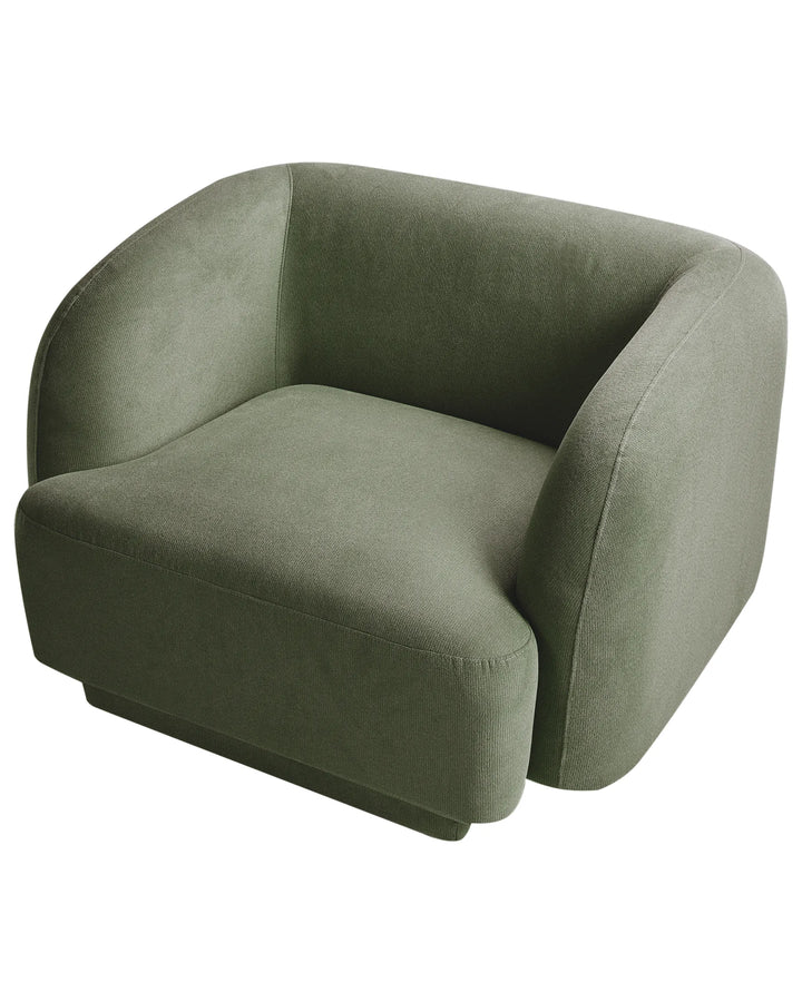 Skjanes Armchair Fabric Green