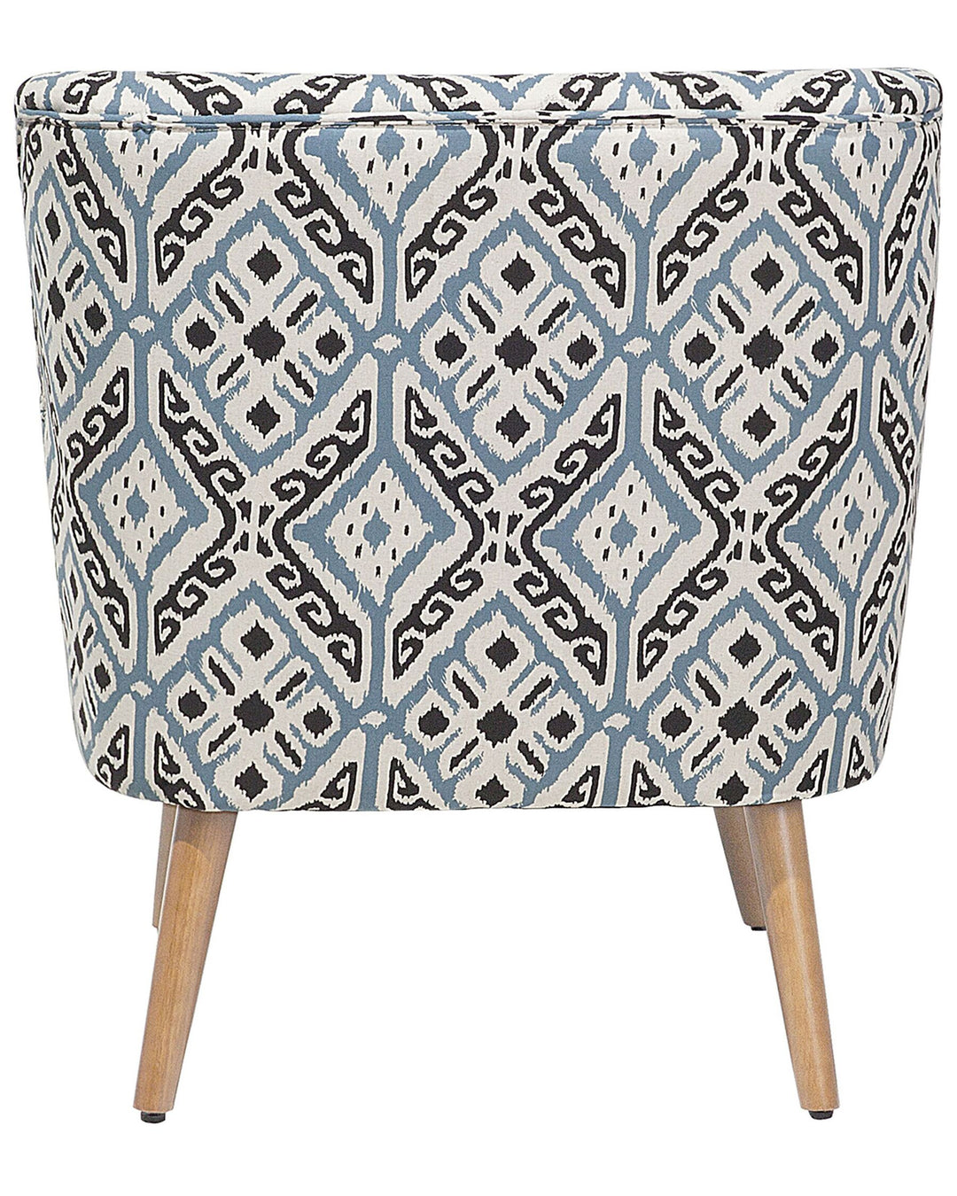 Tumba Armchair with Footstool Fabric Multicolour