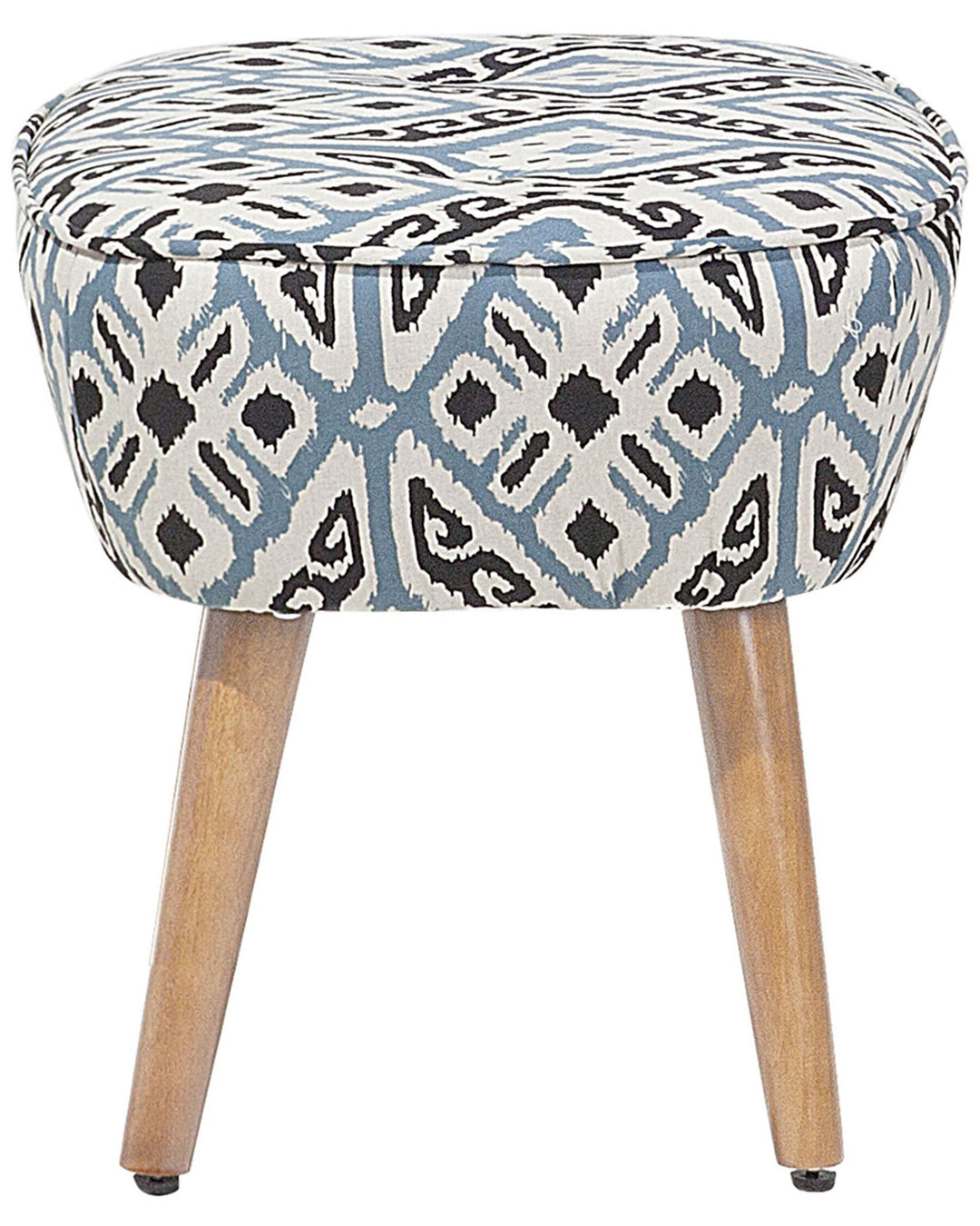 Tumba Armchair with Footstool Fabric Multicolour