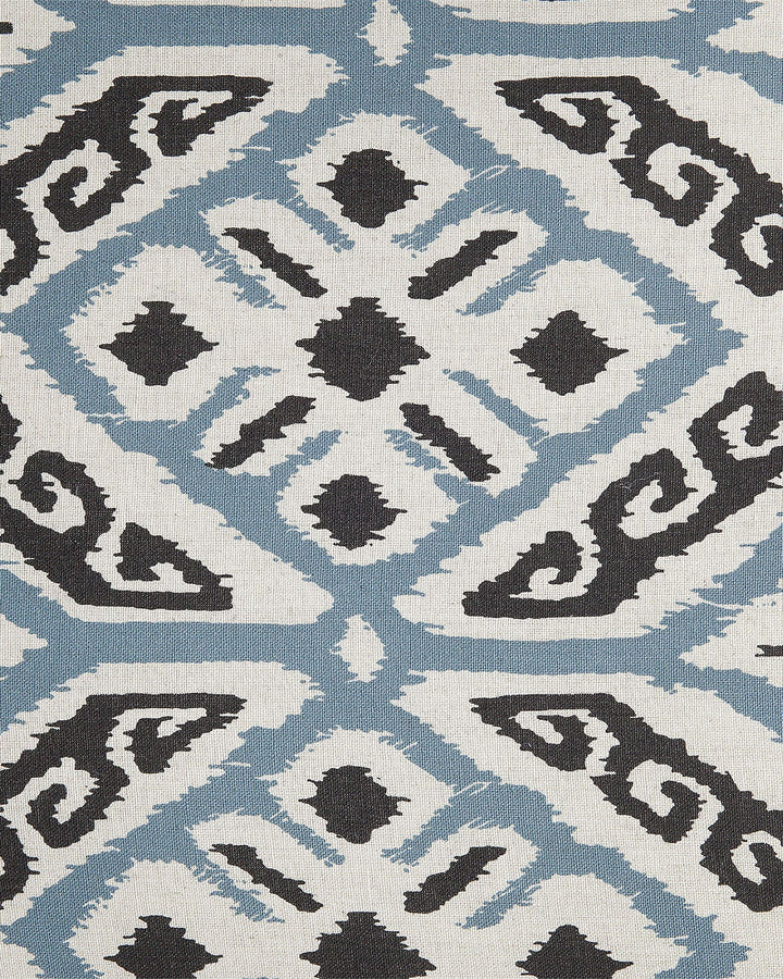 Tumba Armchair with Footstool Fabric Multicolour