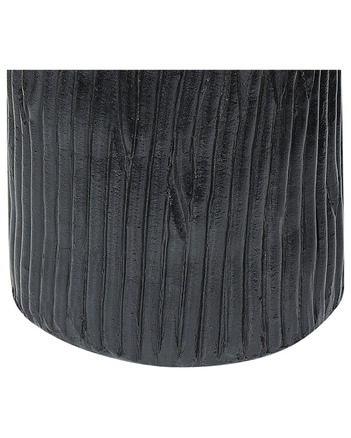 Florentia Decorative Vase Ceramic 50 cm Black