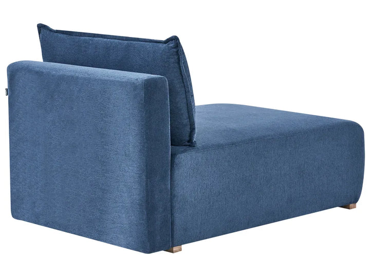 Modular Corner Sofa Fabric Blue Left Han Averni