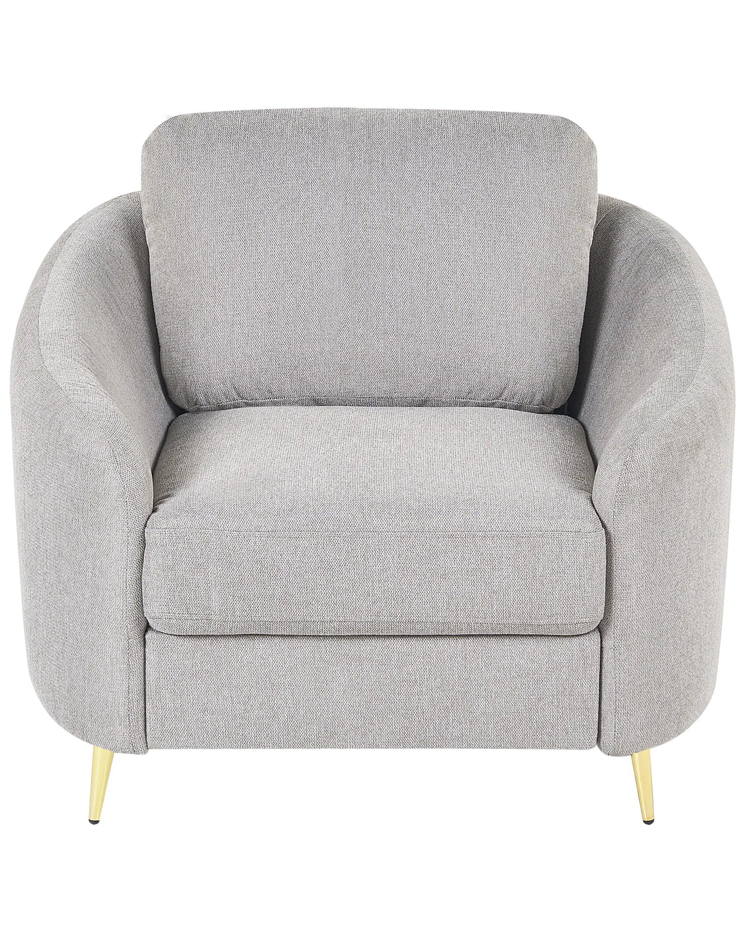 Armchair Fabric Light Grey Hillam