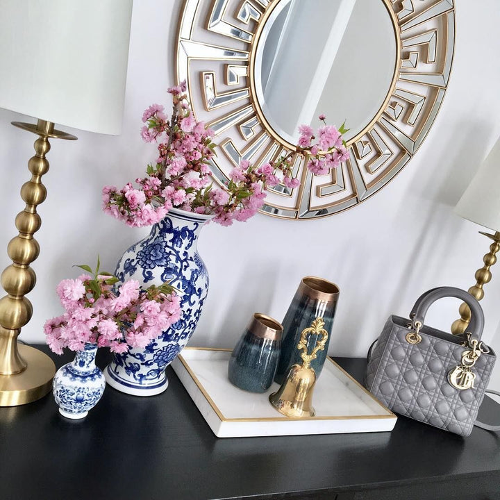 Flers Wall Mirror Metal Gold