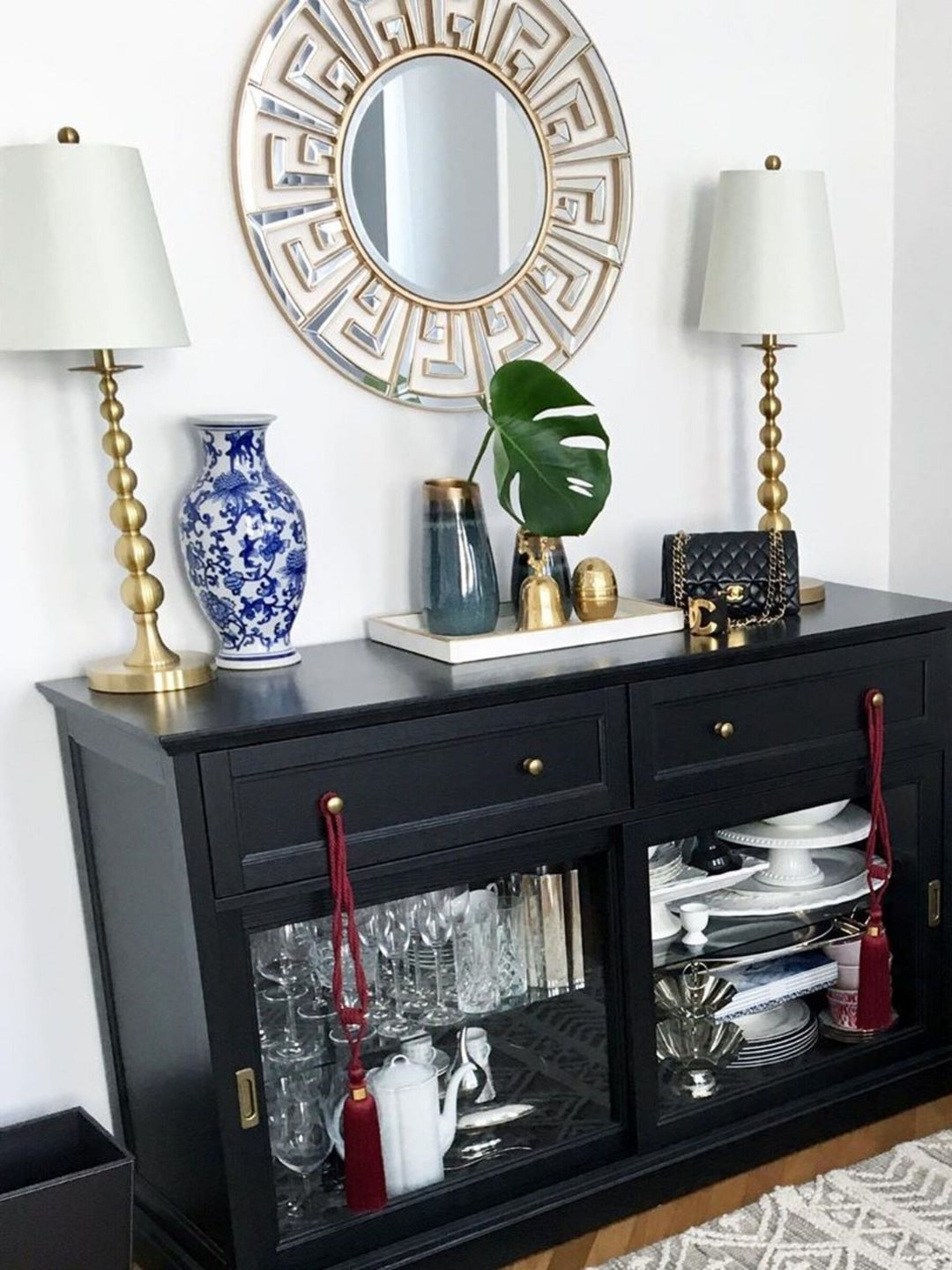 Flers Wall Mirror Metal Gold