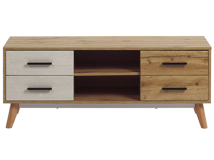 TV Stand Light Brown Cartney