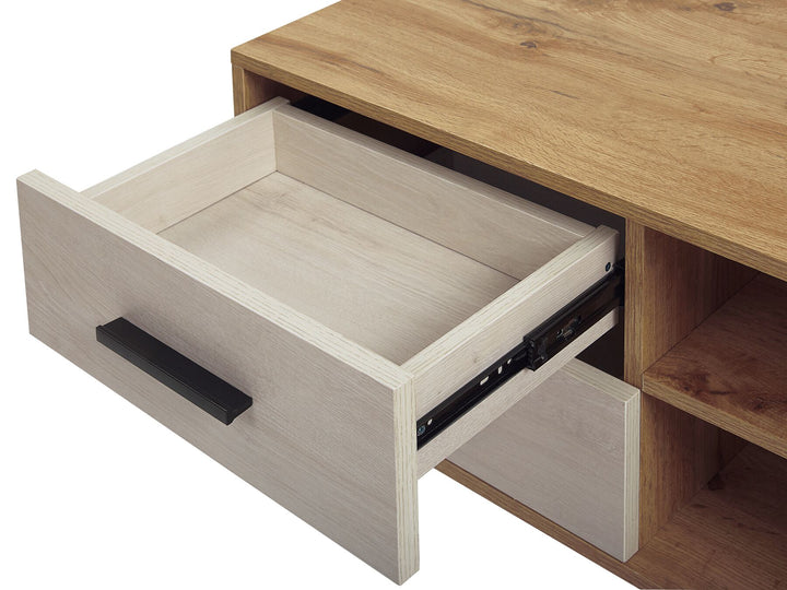 TV Stand Light Brown Cartney