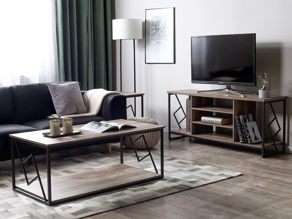 TV Stand Brown/ Black FORRES
