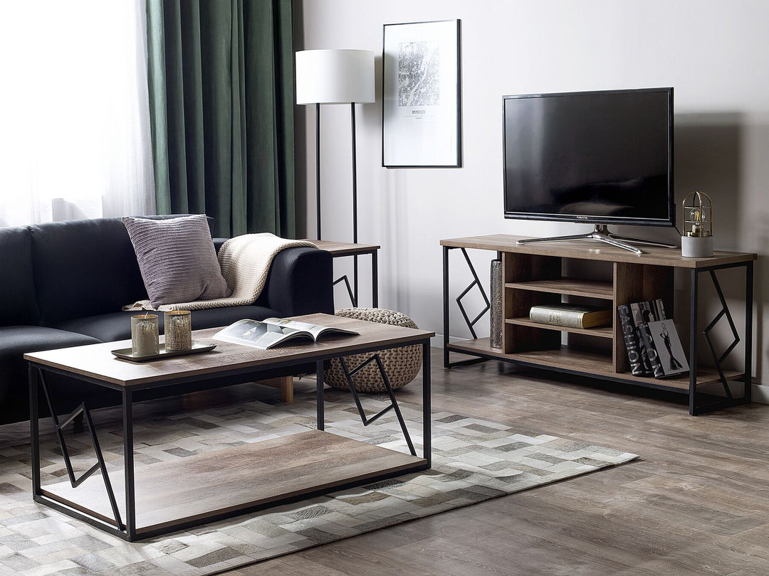 TV Stand Brown/ Black FORRES
