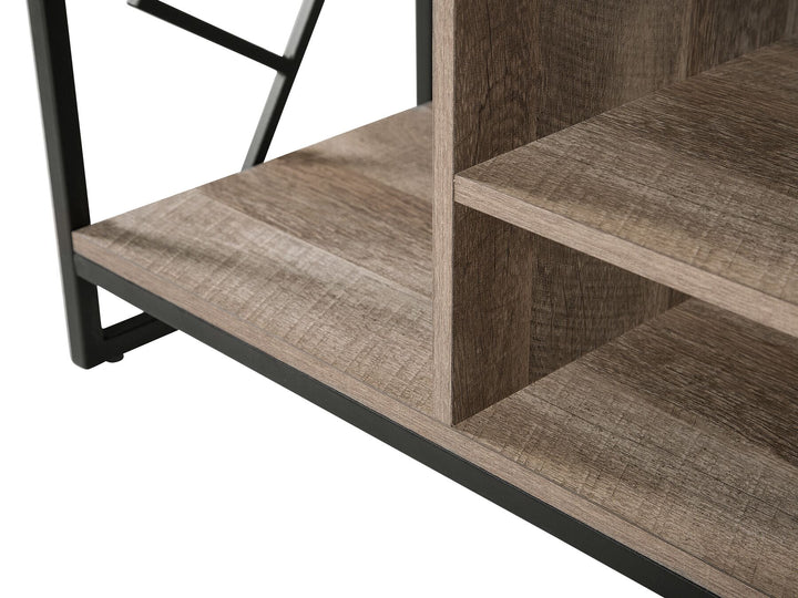 TV Stand Brown/ Black Camylle