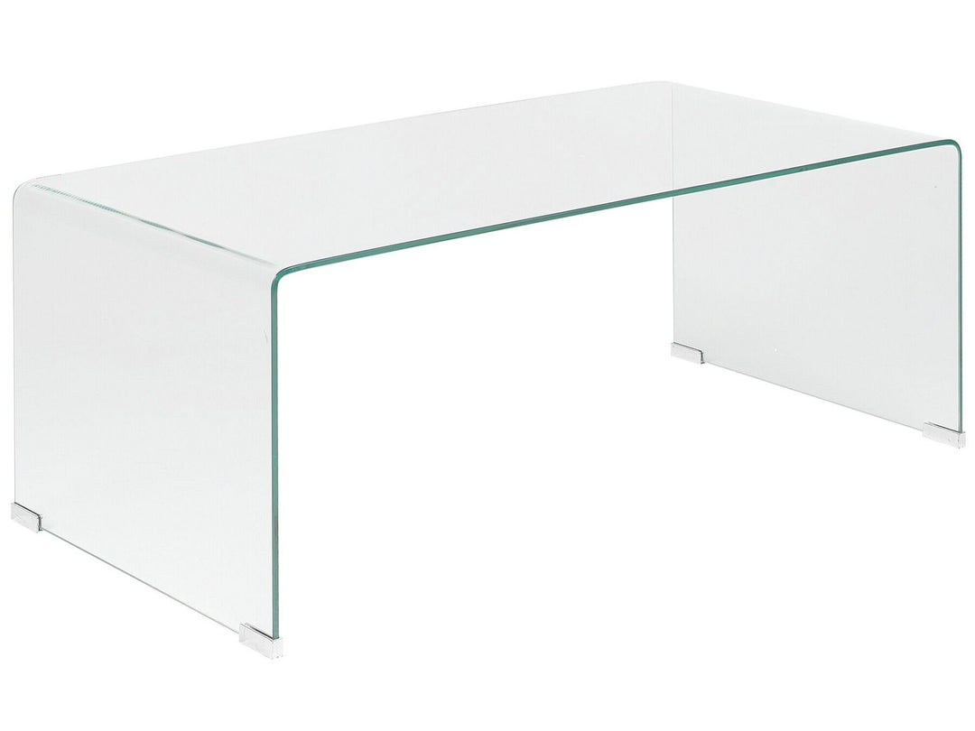 Glass Coffee Table Transparent KENDALL