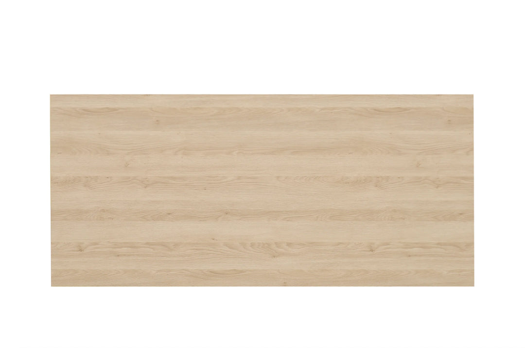 Horizon Natural Wood Rectangular Dining Table 180cm