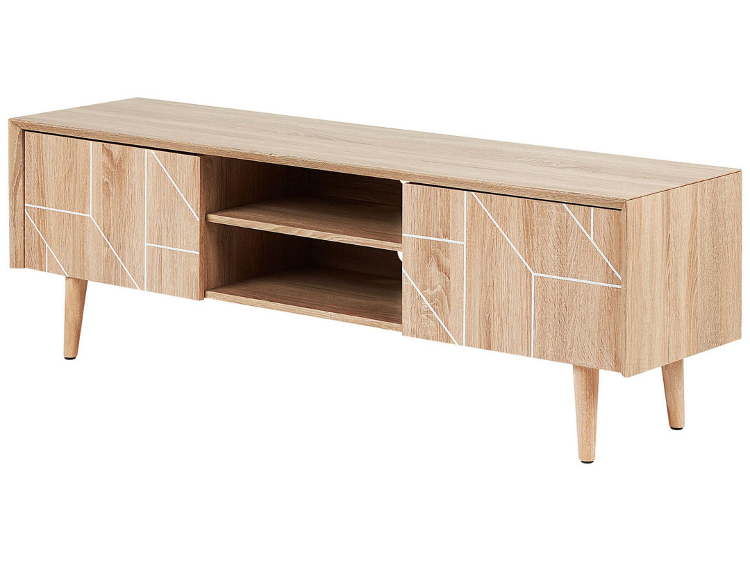 TV Stand Light Brown Dragelin