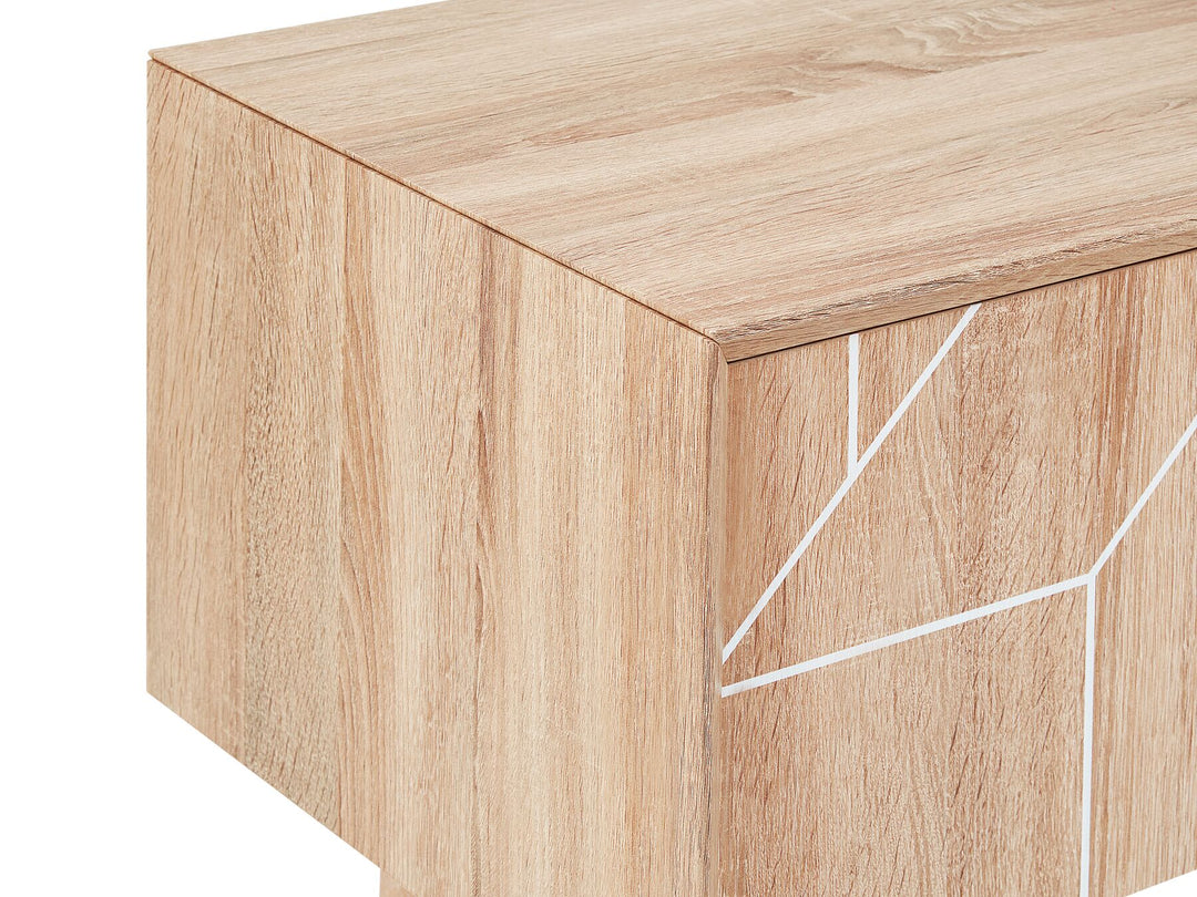 TV Stand Light Brown Dragelin