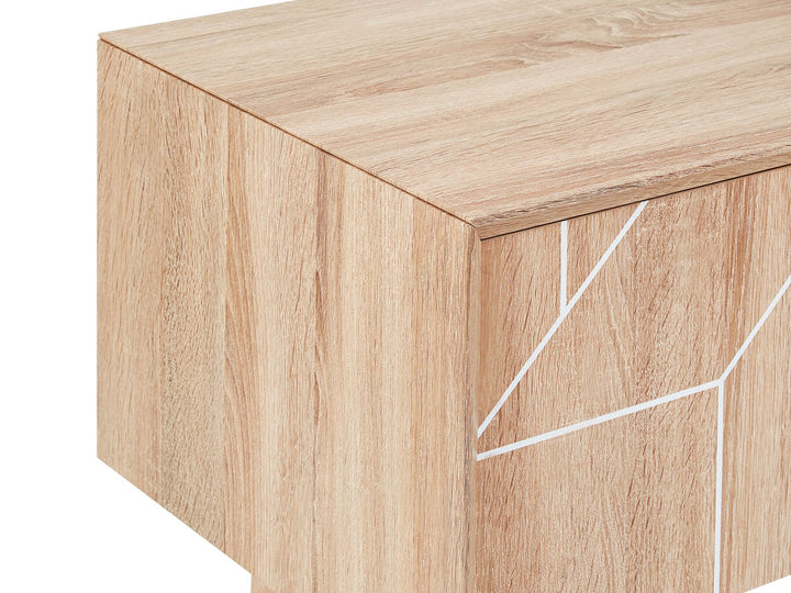 TV Stand Light Brown Dragelin