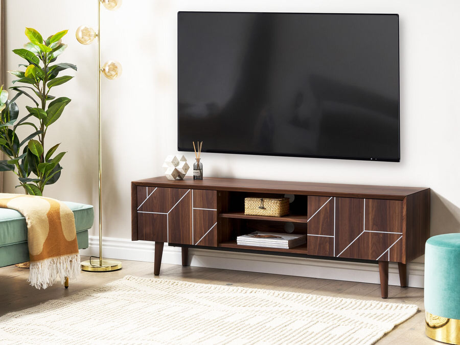 TV Stand Dark Brown Franklin