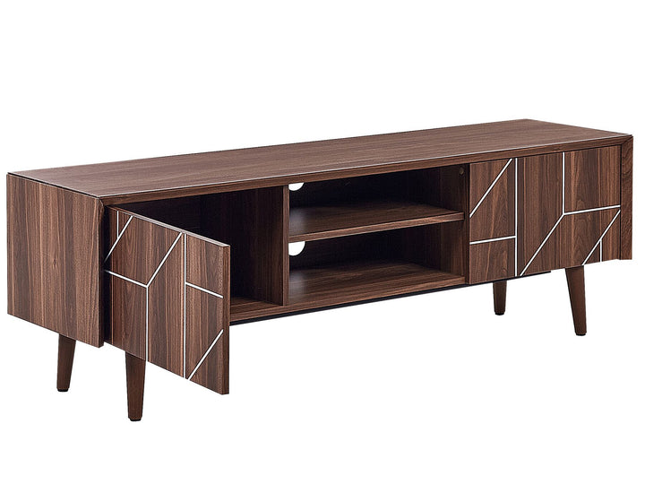 TV Stand Dark Brown Dragelin