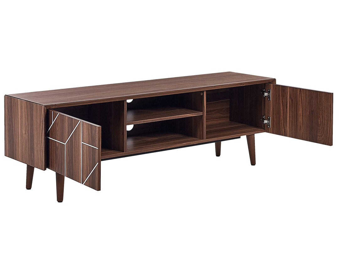 TV Stand Dark Brown Dragelin
