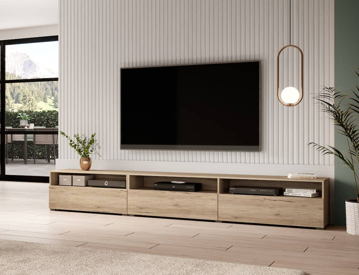 Baros 40 TV Cabinet in San Remo Oak